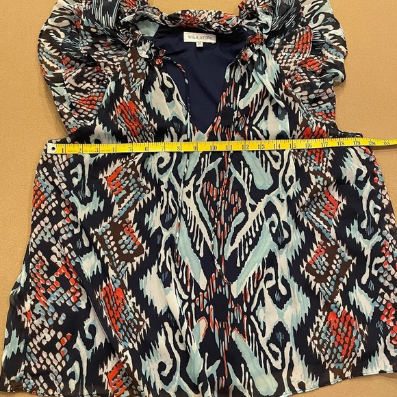 Willa Story Short Sleeve Ruffle Top - Picture 6 of 9